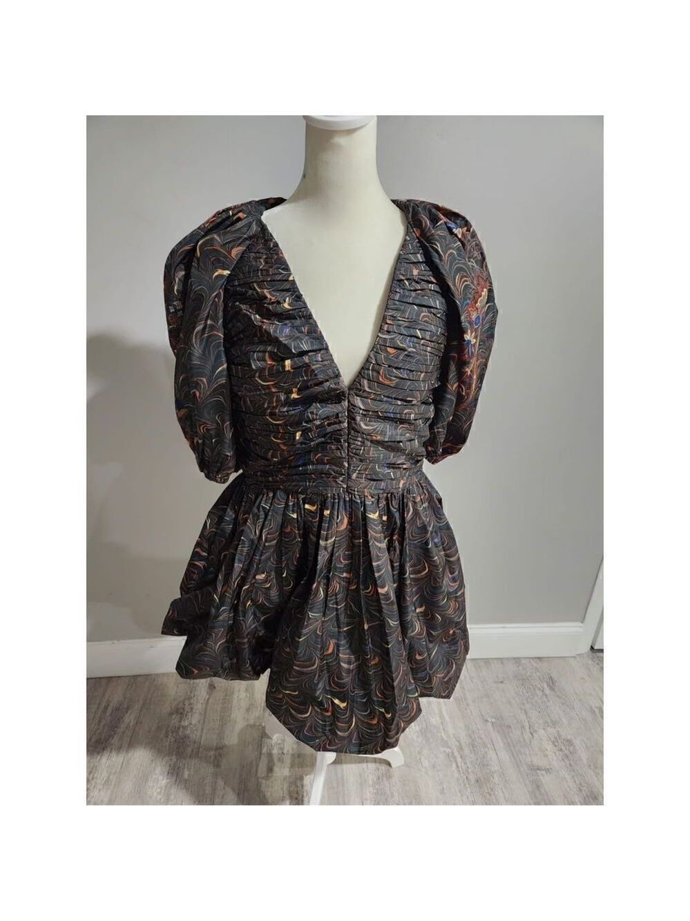 ULLA Johnson Gwen Printed Minidress Size 10 NWT - Picture 8 of 9